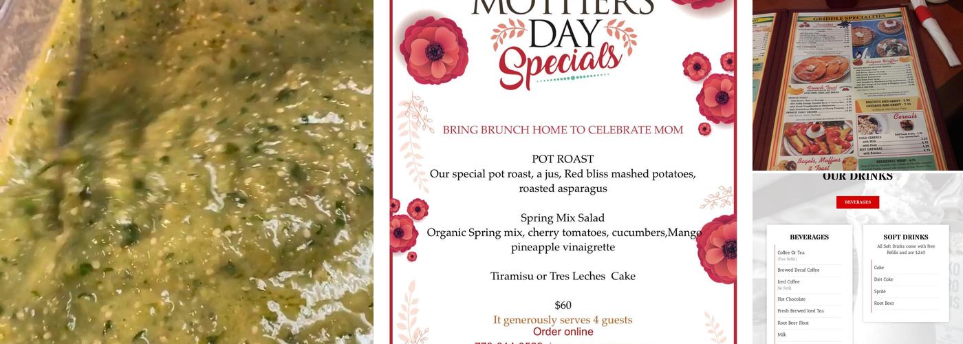 Duluth Diner Menu