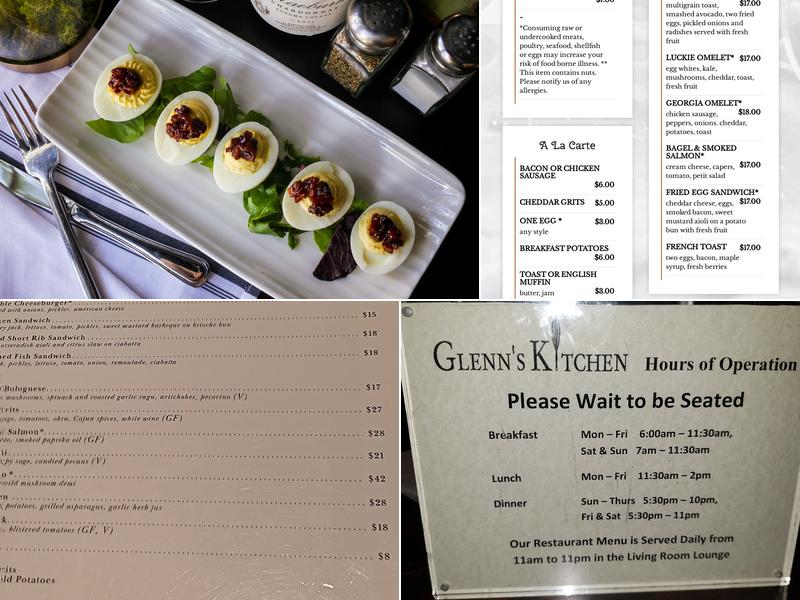 Glenn's Kitchen Menu