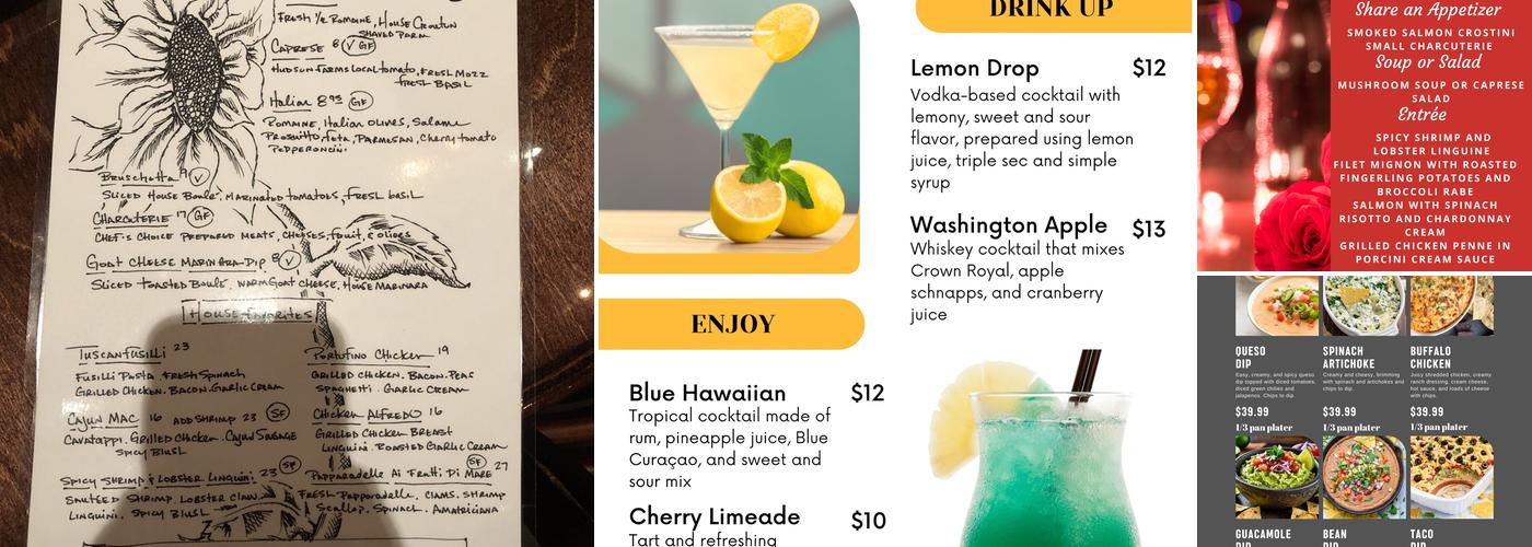 Trevioli Italian Kitchen Menu