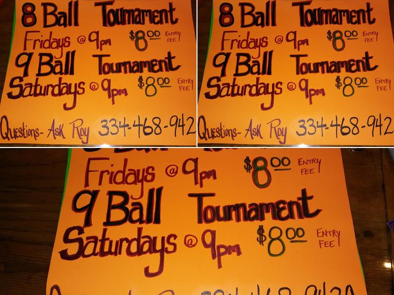 Acers Grill & Bar Menu