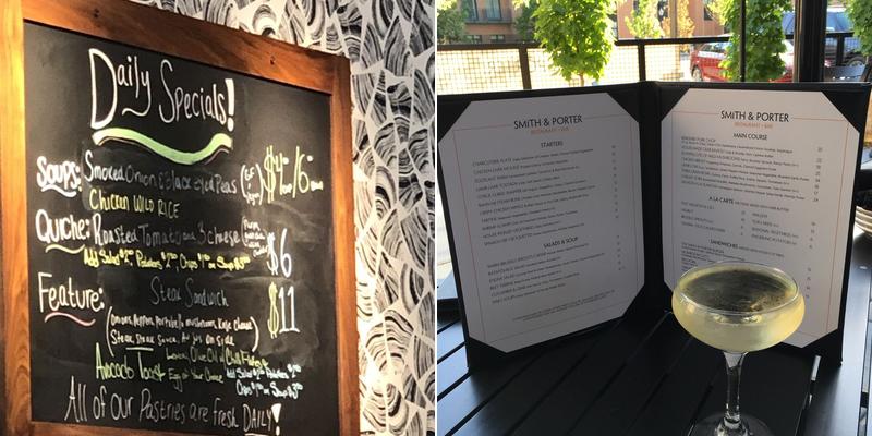 Porter Cafe Menu