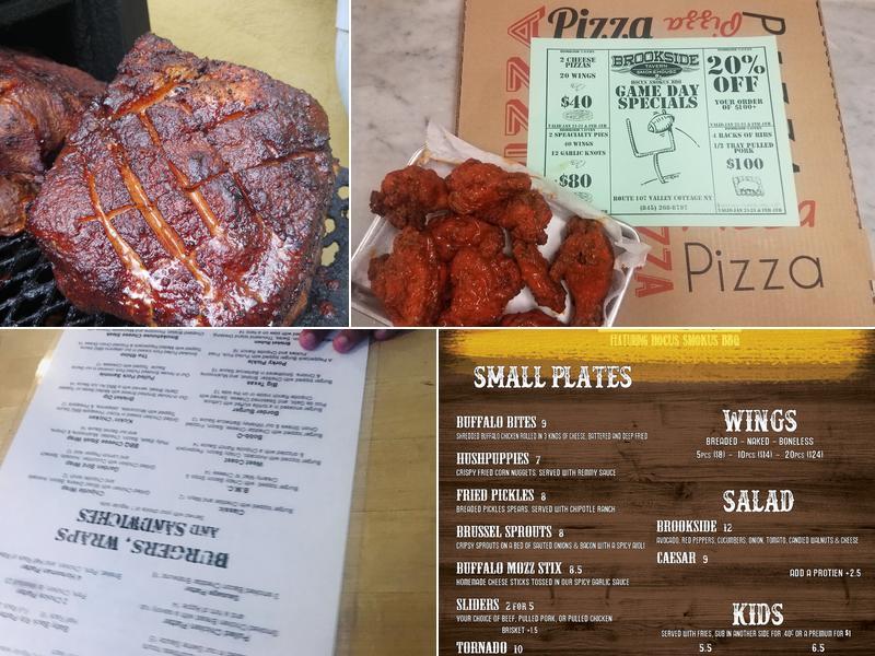 Brookside Tavern Menu