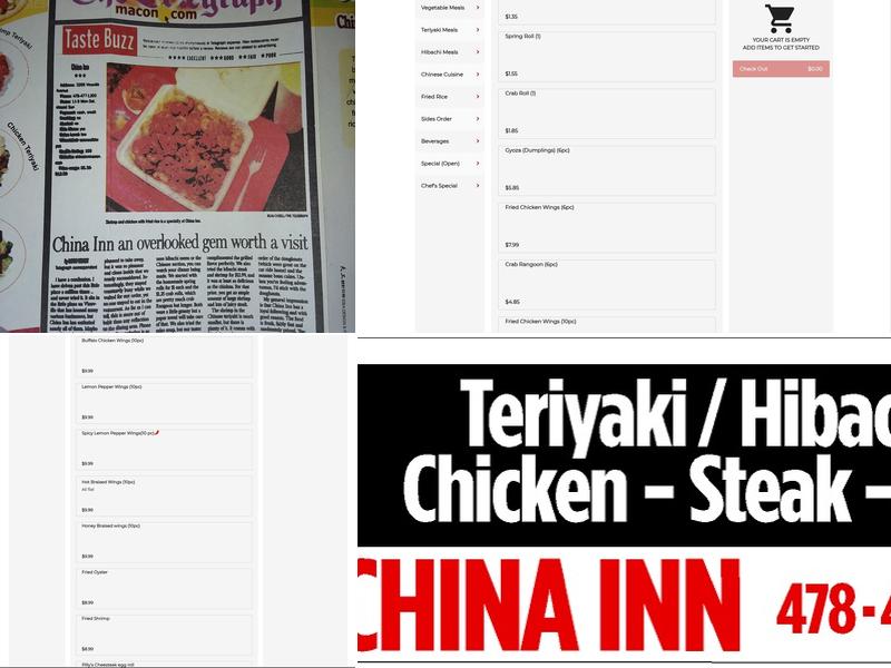 China Inn Menu