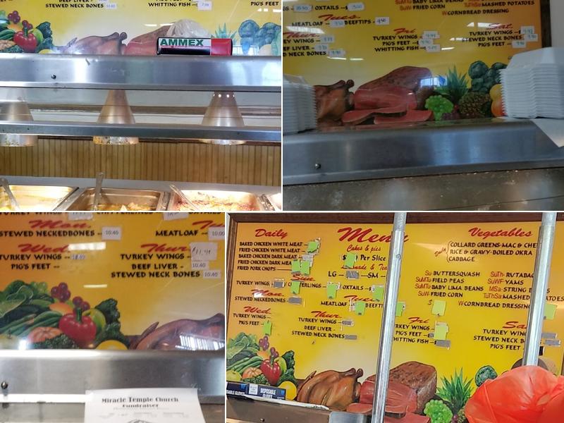 Anderson's Diner Menu