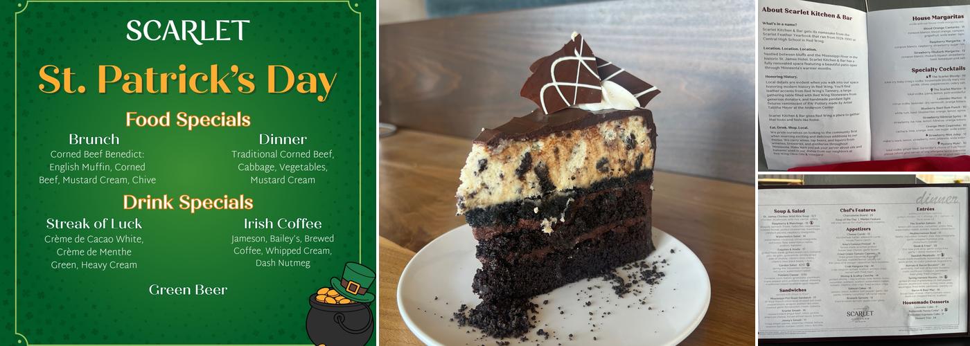 Scarlet Kitchen & Bar Menu