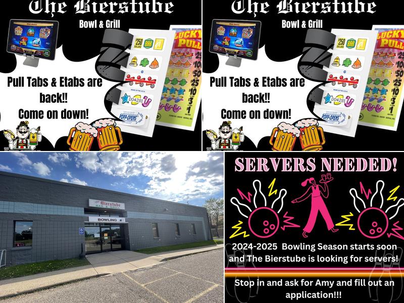 RW's Bierstube Bowl and Grill 233 Withers Harbor Dr, Red Wing