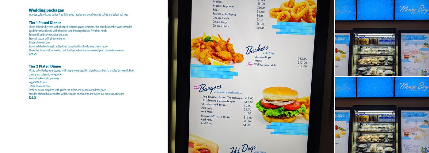 Mongo Bay Grill Menu