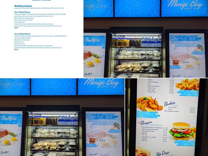 Mongo Bay Grill Menu