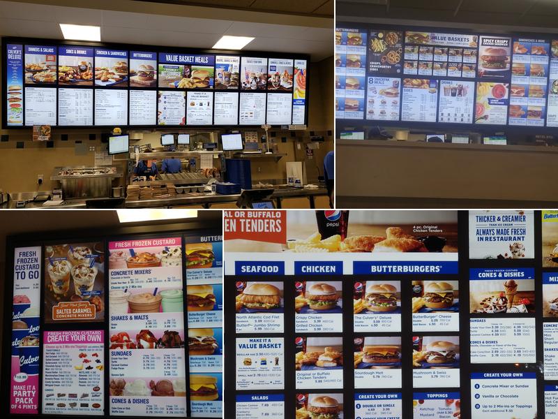Culver’s Menu