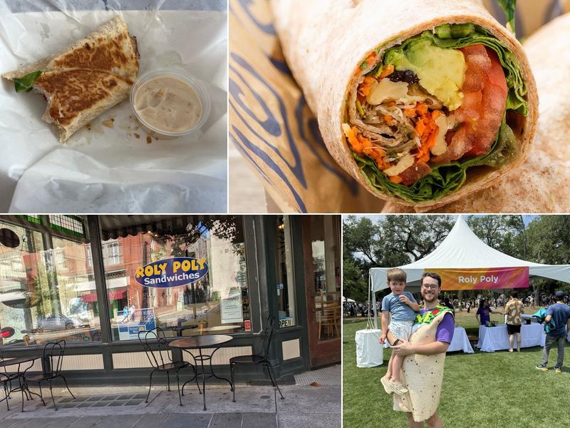 Roly Poly Sandwiches