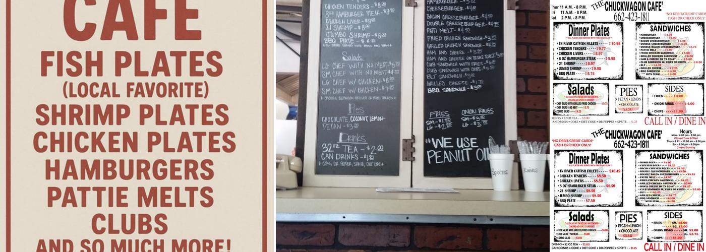 Chuckwagon Cafe Menu
