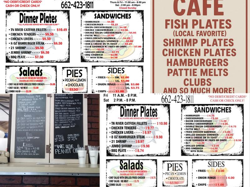 Chuckwagon Cafe Menu