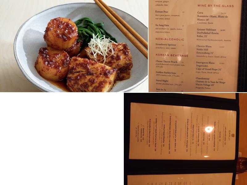 Danji Menu