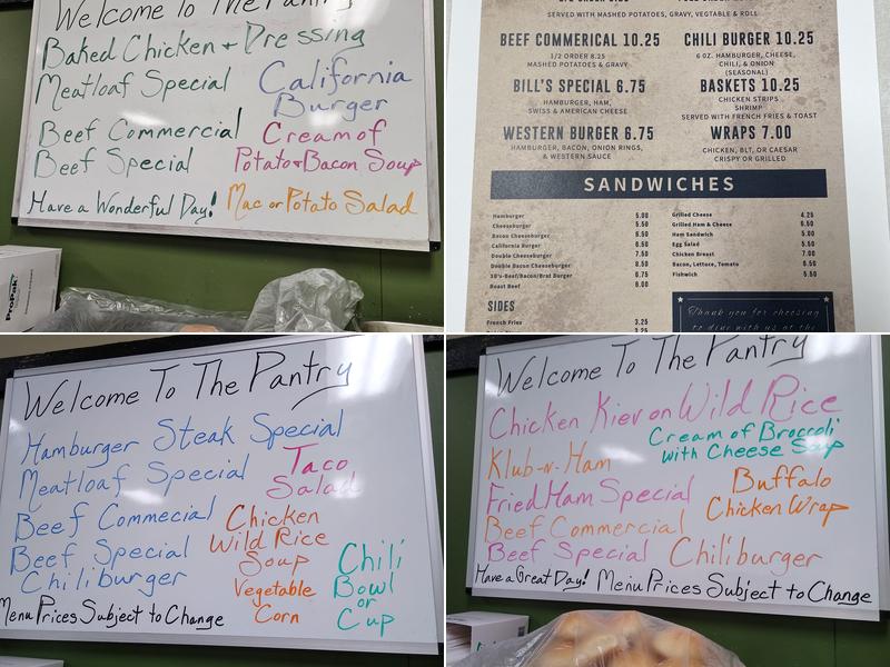 Pantry Cafe & Catering Menu