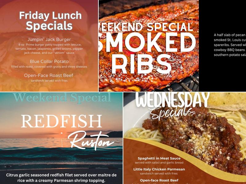 City Limits Seafood & Steaks Menu