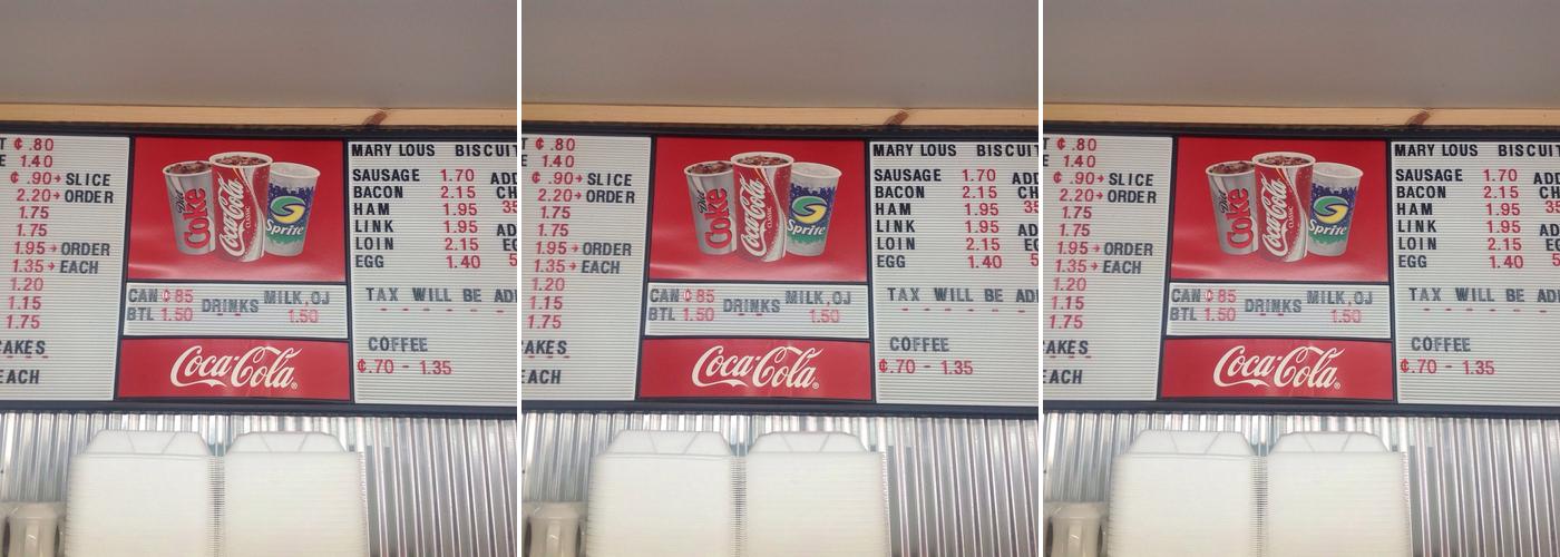 Mary Lou's Biscuit Bar Menu