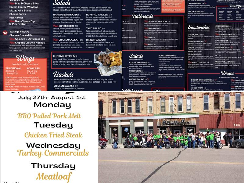 The Handle Bar Menu