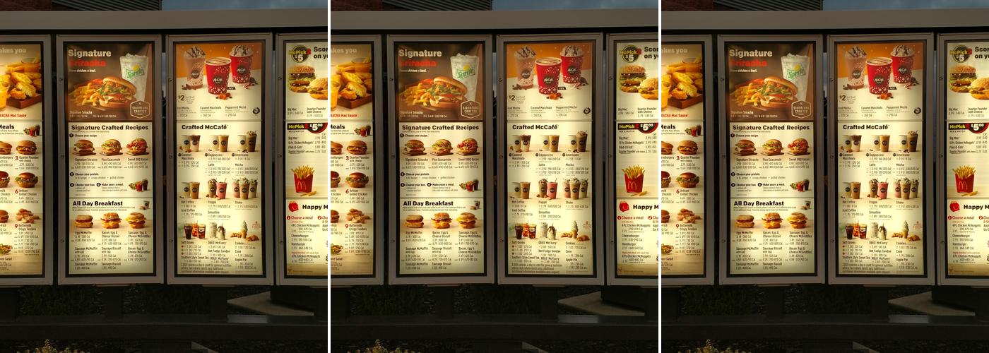 McDonald's Menu
