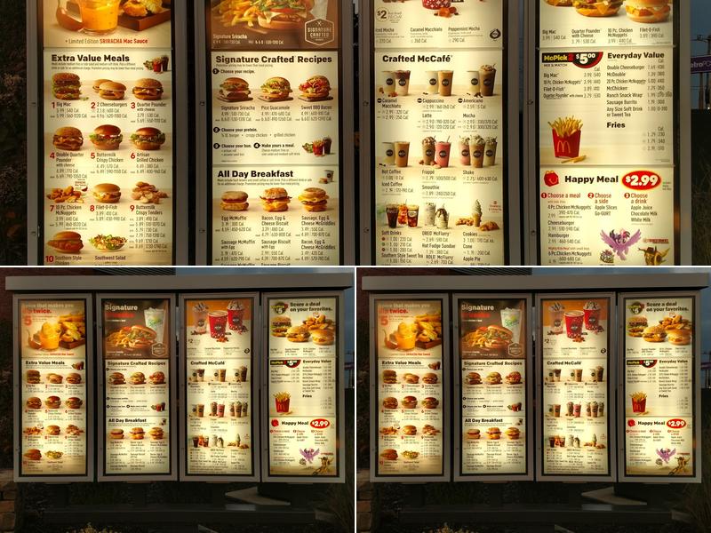 McDonald's Menu