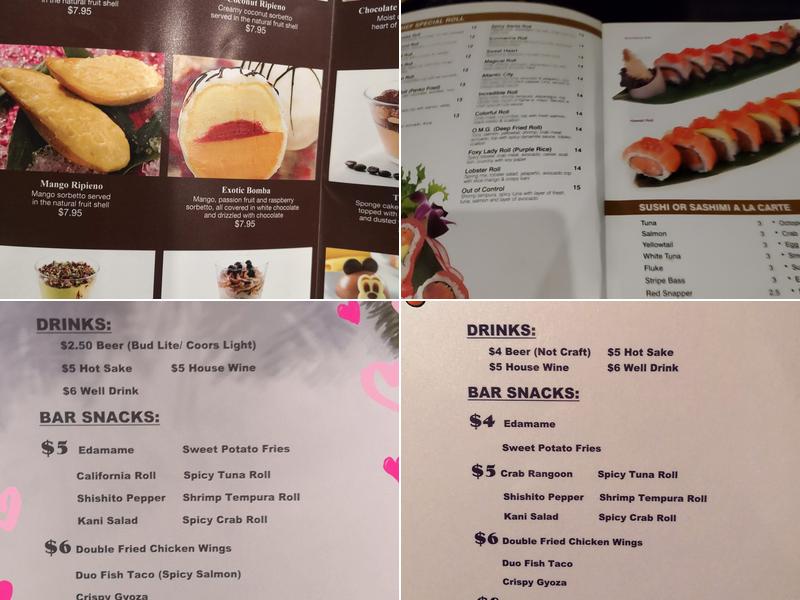 Cho Cho San Sushi & Hibachi Menu