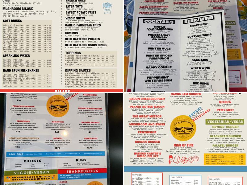Clocked Menu