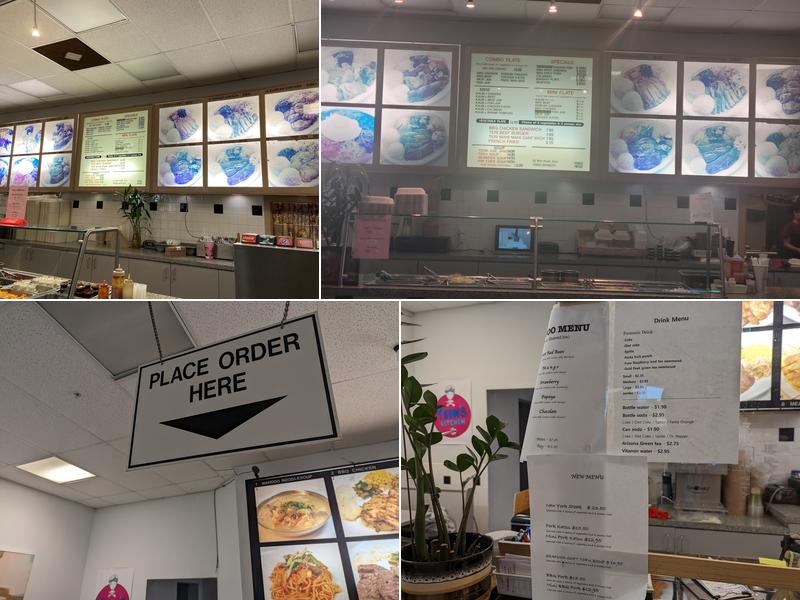 Yum Yum Yoon's Kitchen Korean Menu