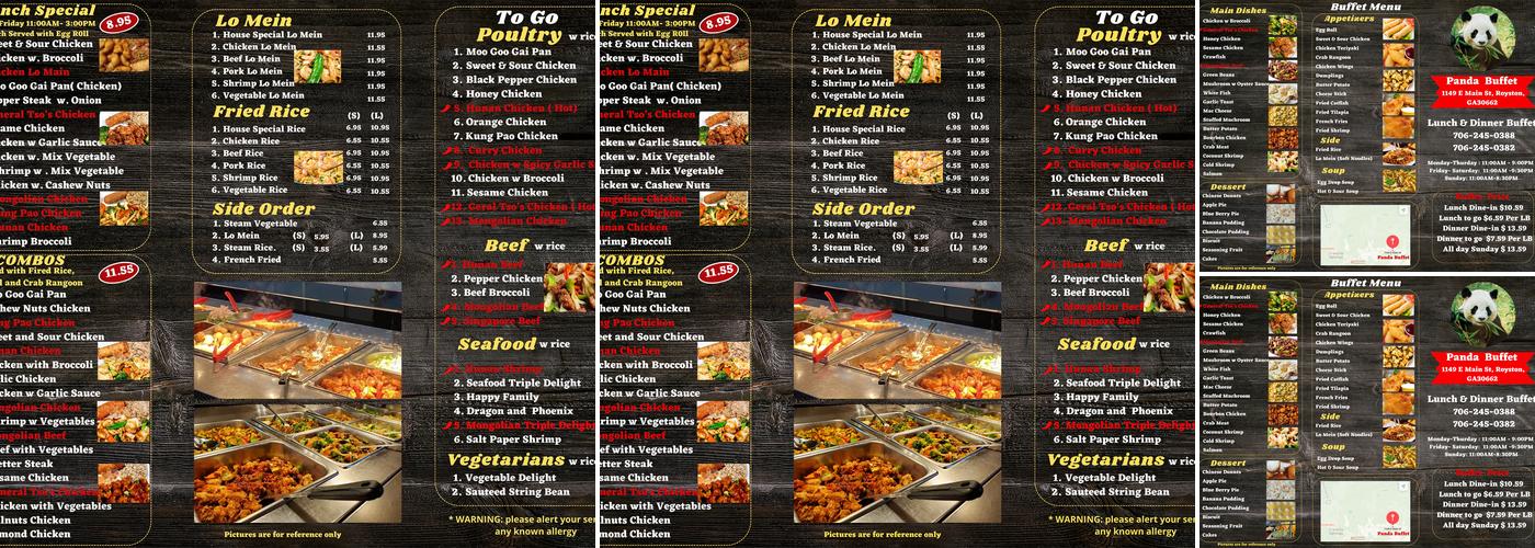 Peking Palace Menu