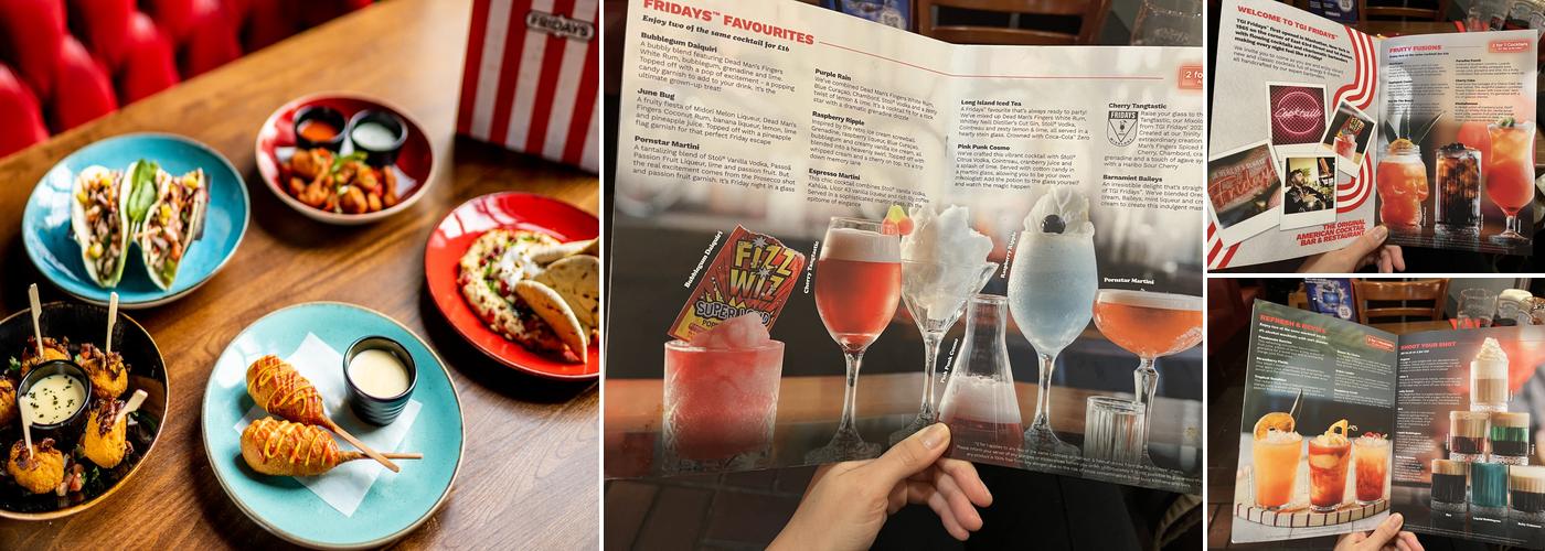 TGI Fridays - Crawley Menu