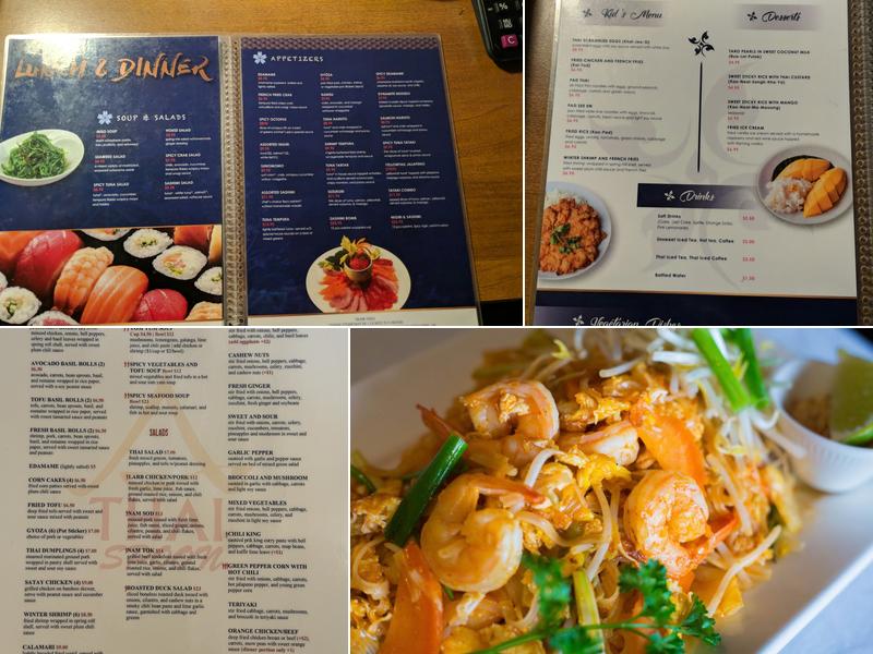 Thai Spoon Menu