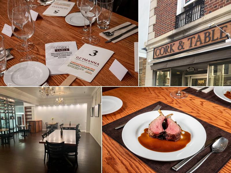 Cork and Table 909 Caroline St, Fredericksburg