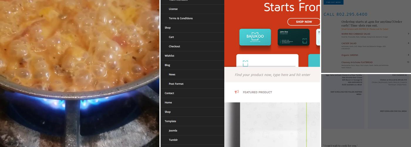 Chef Brads CrazySide Menu