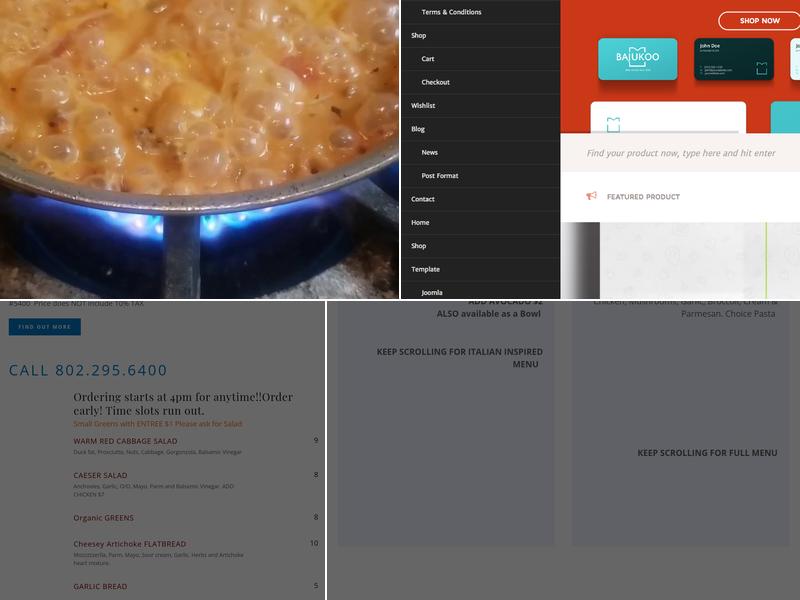 Chef Brads CrazySide Menu