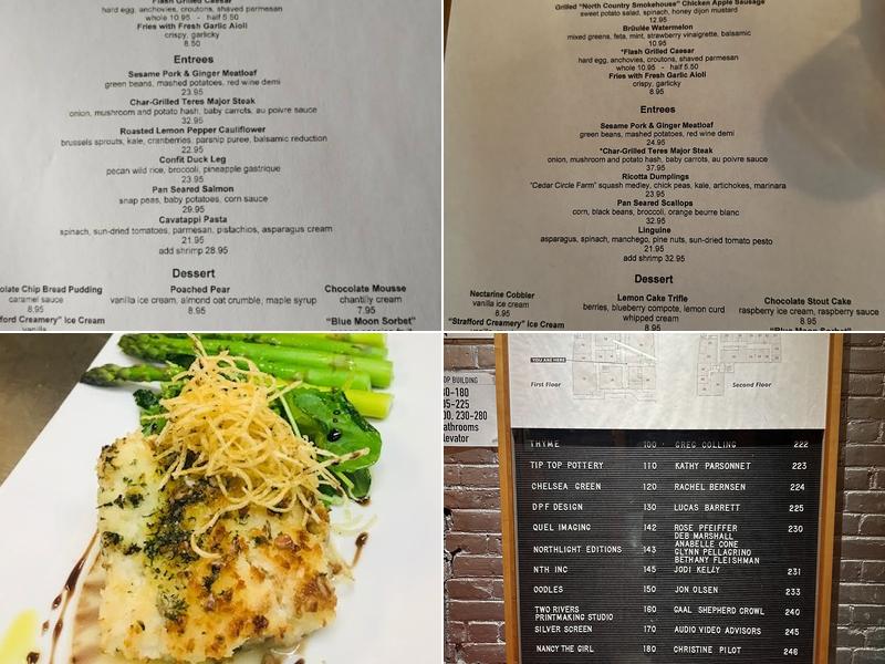 Thyme Restaurant Menu