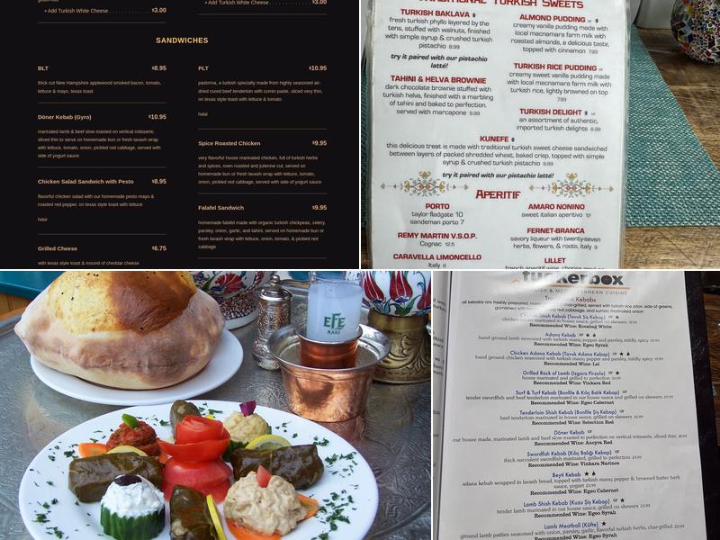 Tuckerbox Menu