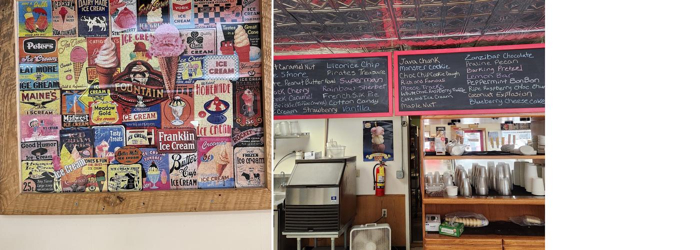 Big Dipper Menu