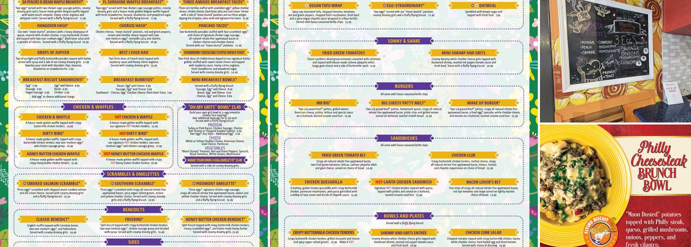 The Flying Biscuit Cafe Menu