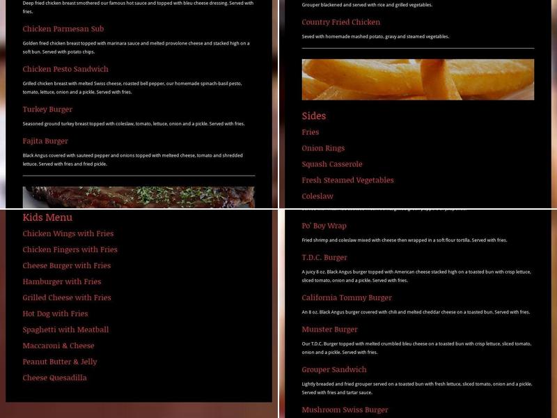 Three Dollar Cafe Dunwoody (Northridge) Menu