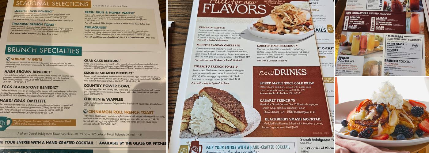 Another Broken Egg Cafe Menu