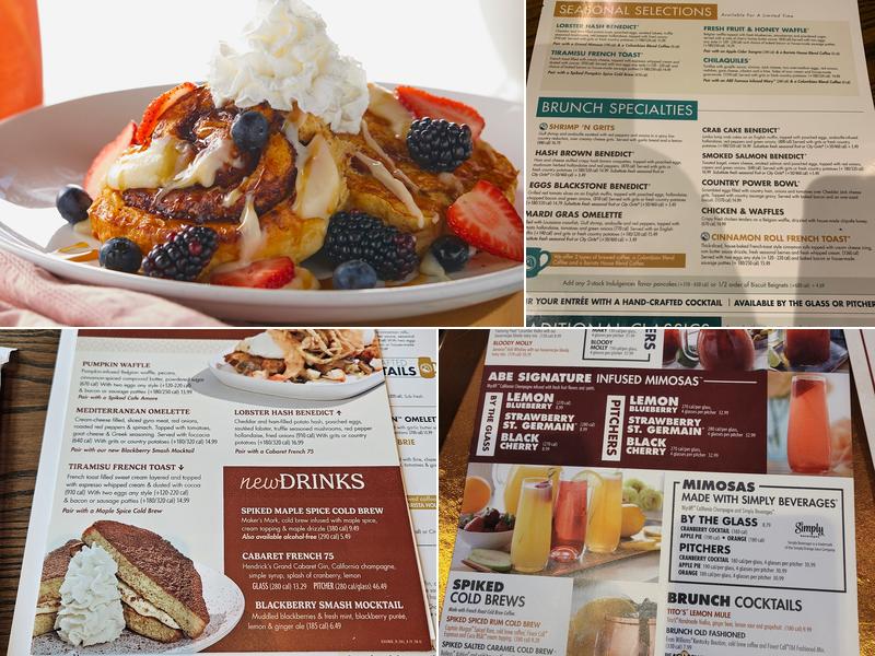 Another Broken Egg Cafe Menu