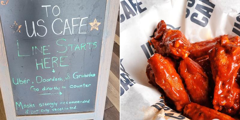 US Cafe Menu