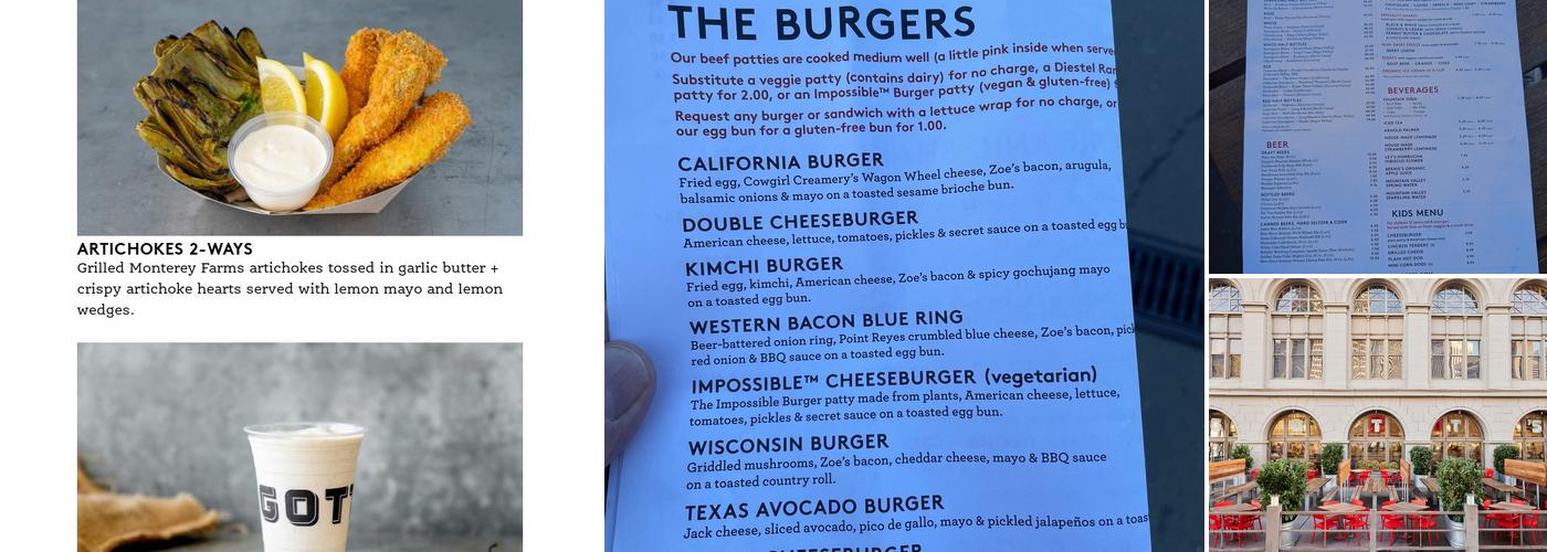 Gott's Roadside Menu