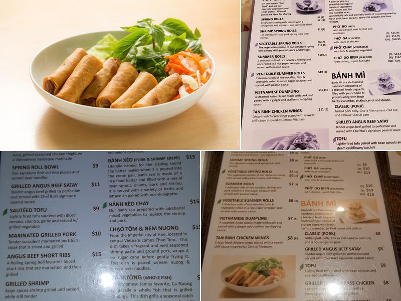 The Rolling Spring Roll (Syosset) Menu