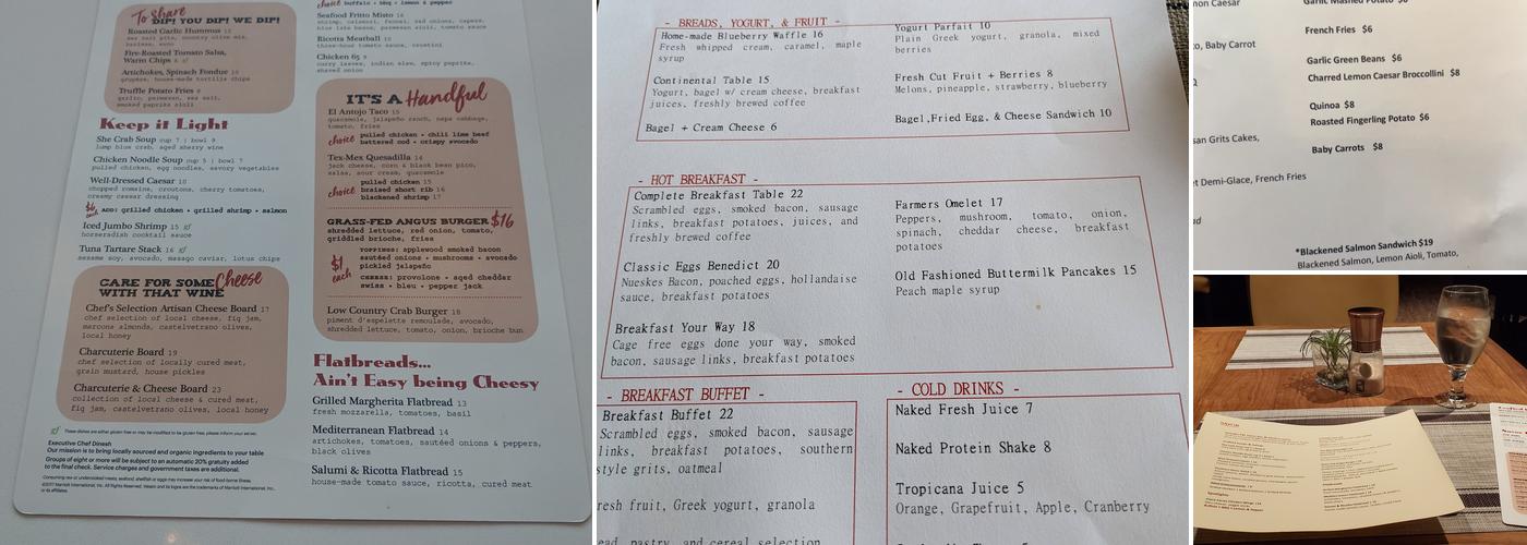 Savor Bar & Kitchen Menu