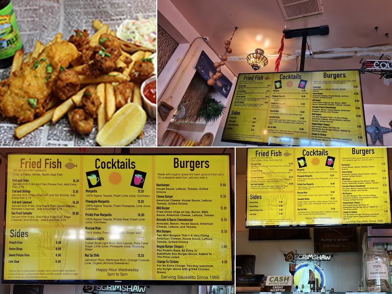 Fish & Chips-Sausalito Menu