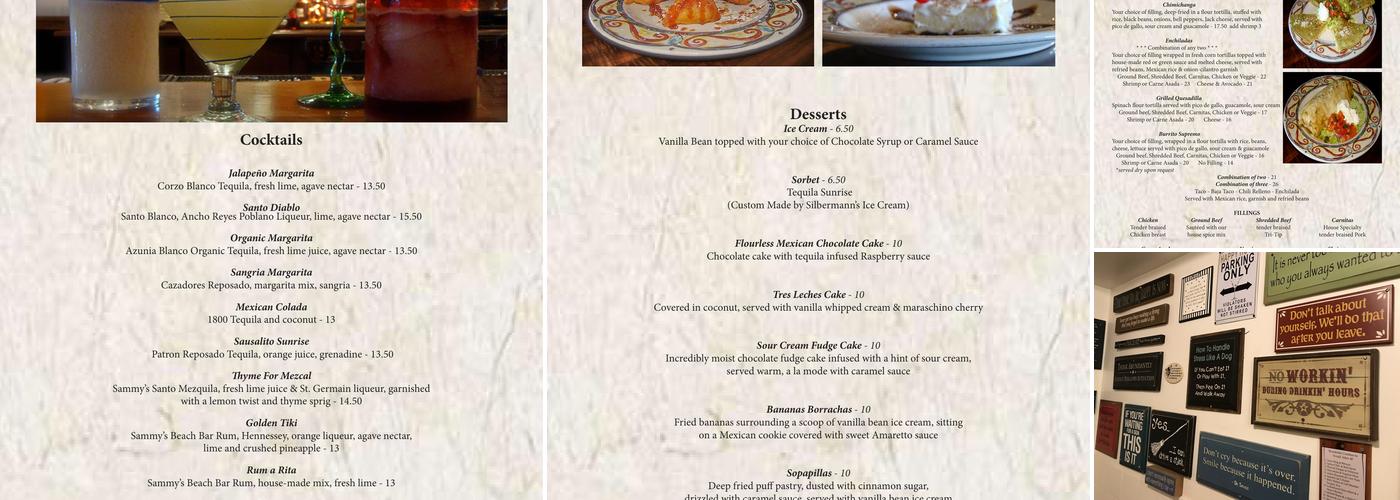 Saylor's Restaurant & Bar Menu