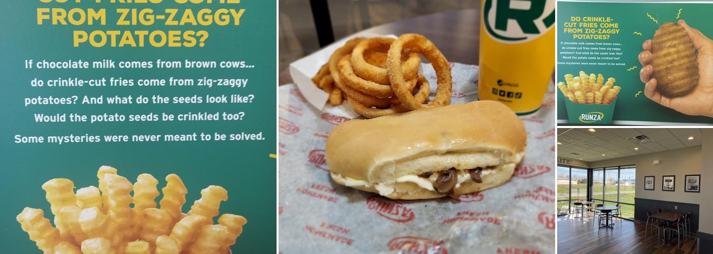 Runza Restaurant Menu