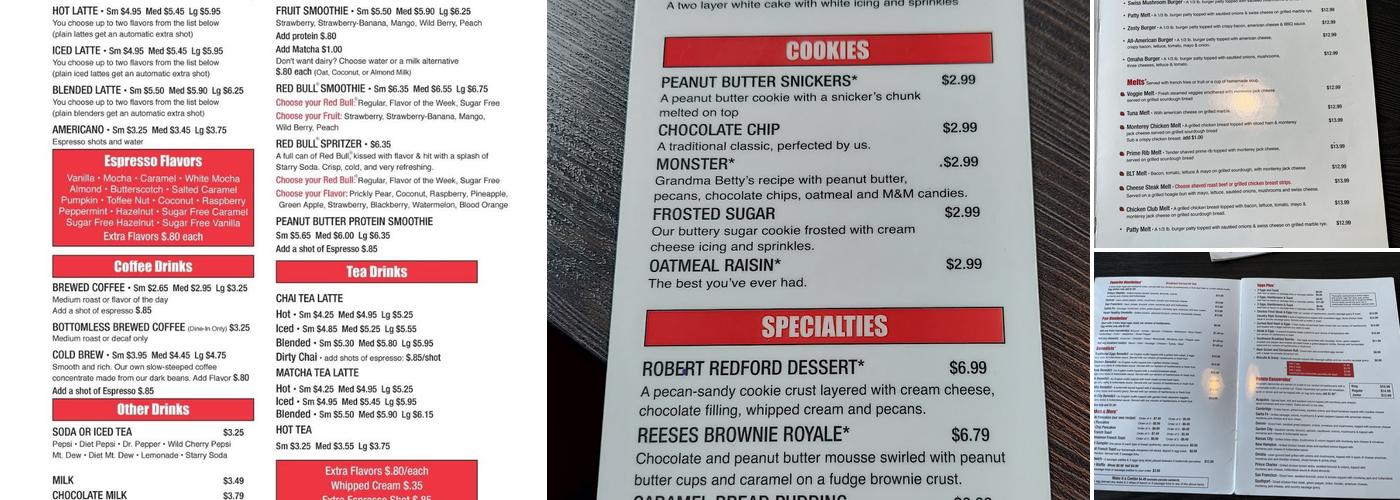 Summer Kitchen Cafe Menu