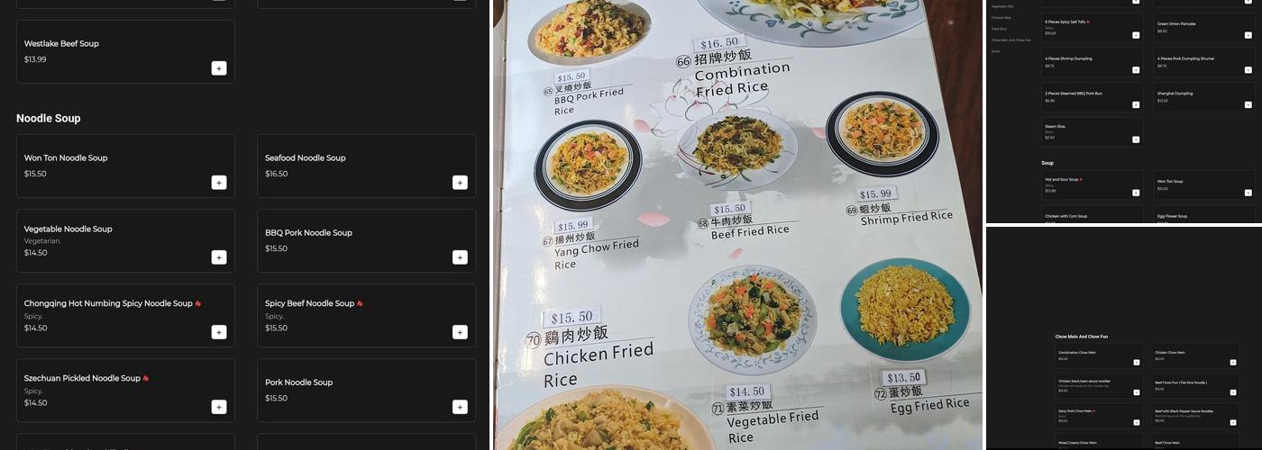 King kee Menu