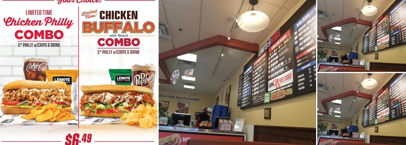 Lennys Grill & Subs Menu