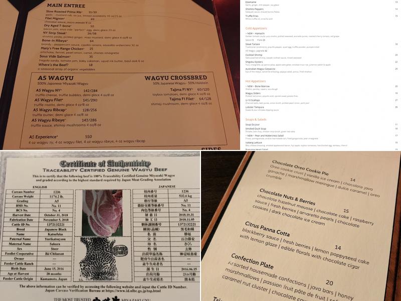 5A5 Menu